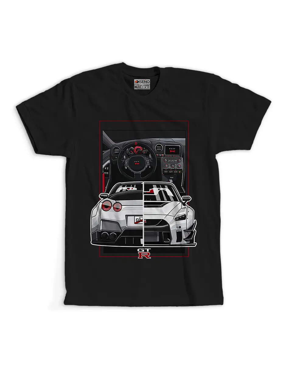 Polera Nissan GTR 35 JDM 1