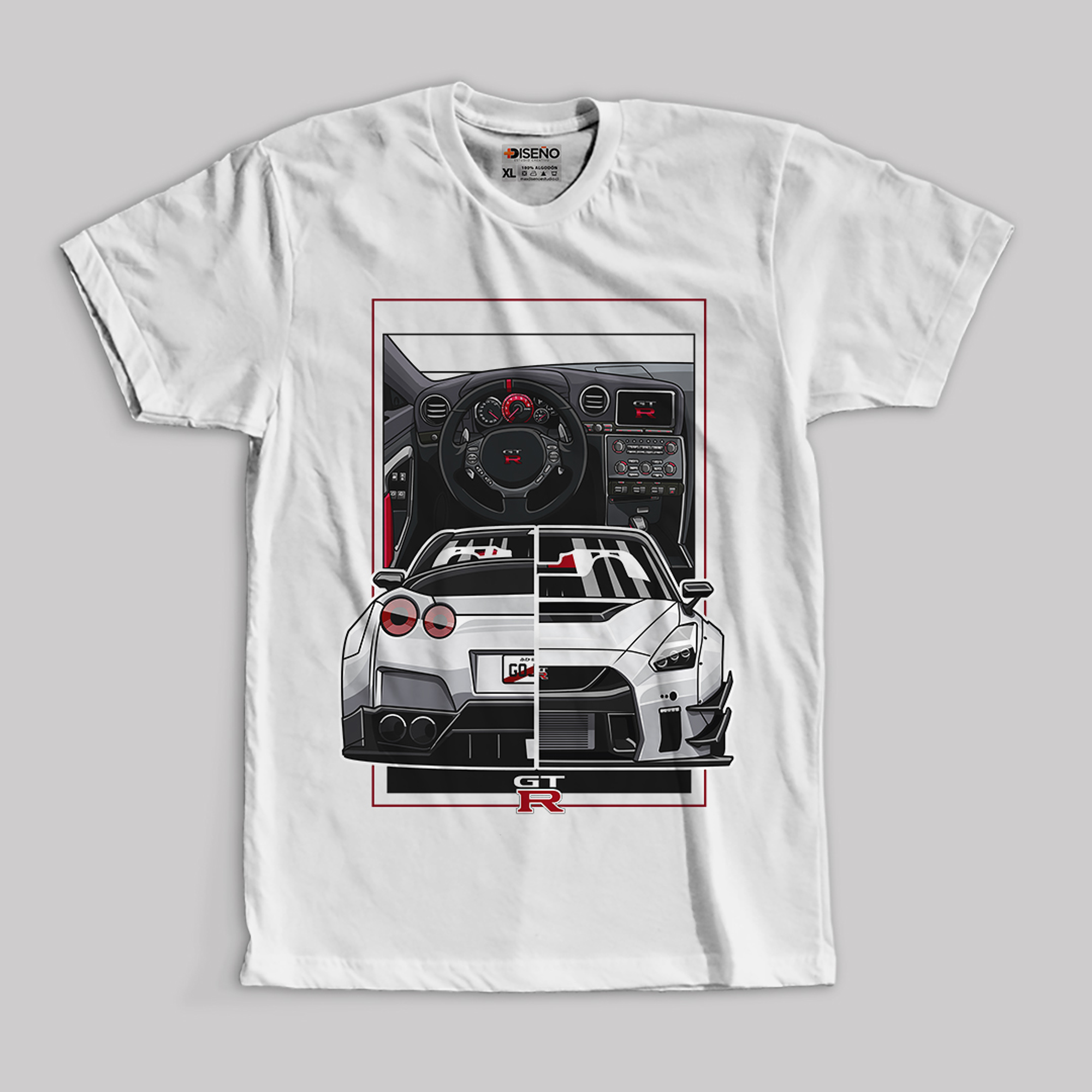 Polera Nissan GTR 35 JDM 3