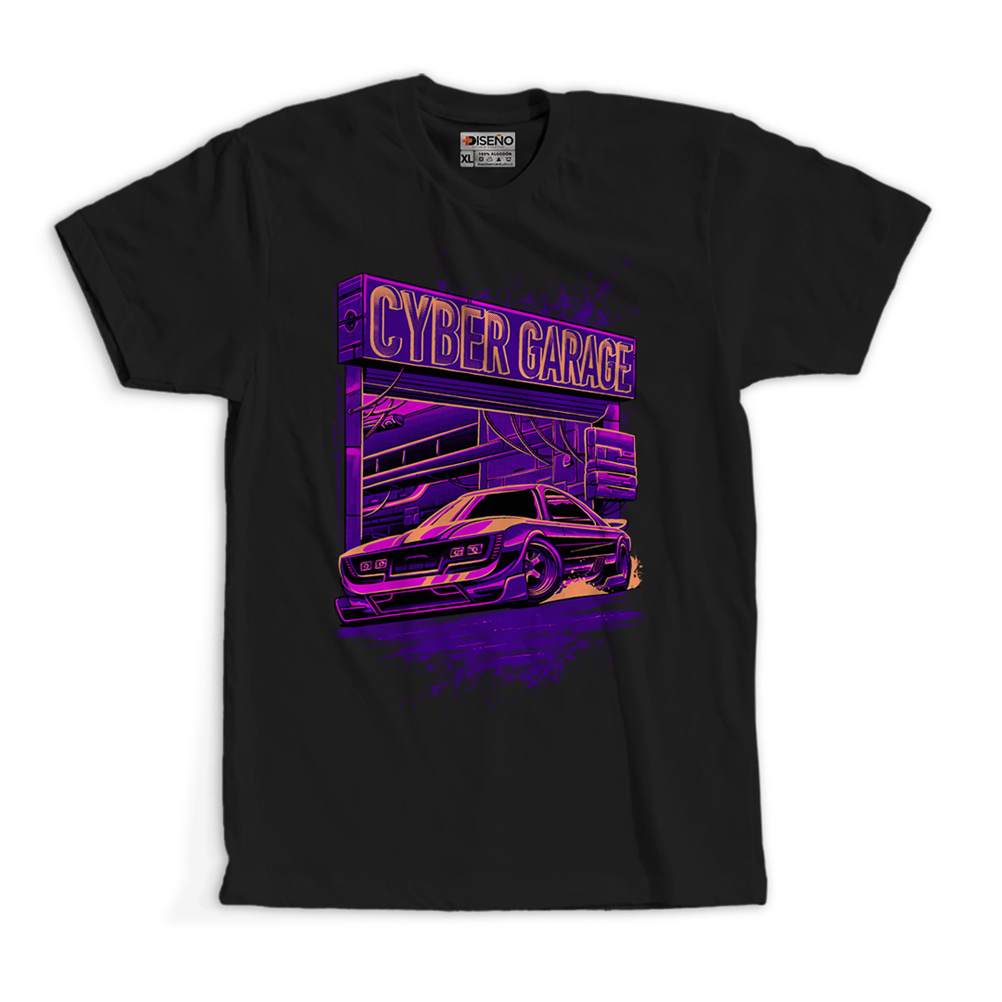 Polera Cyber Car Garage  1