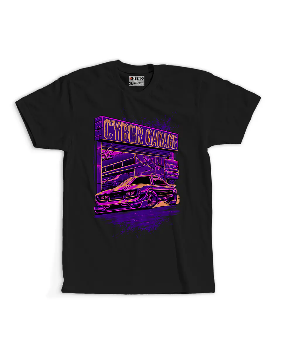 Polera Cyber Car Garage  1