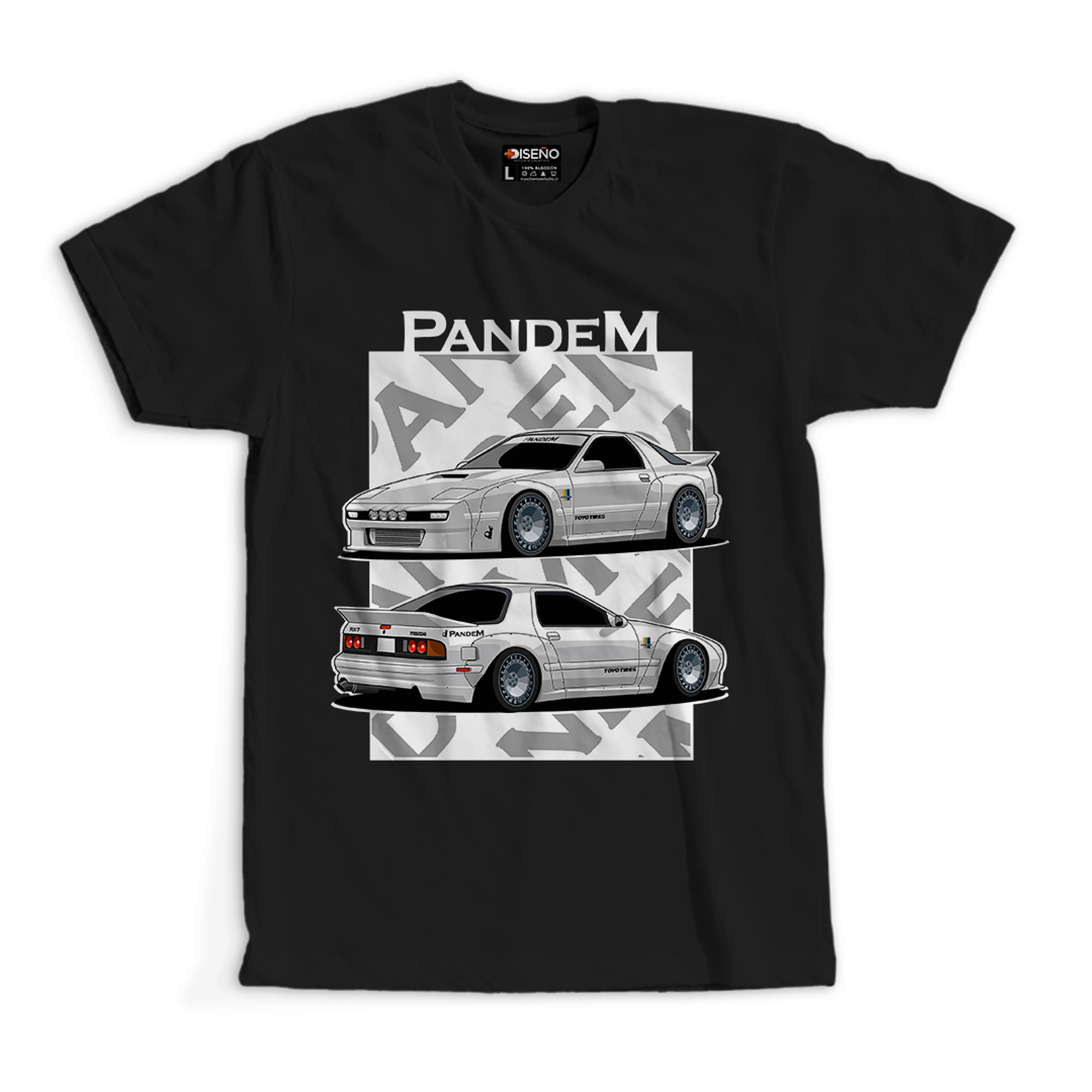 Polera Pandem RX7  2
