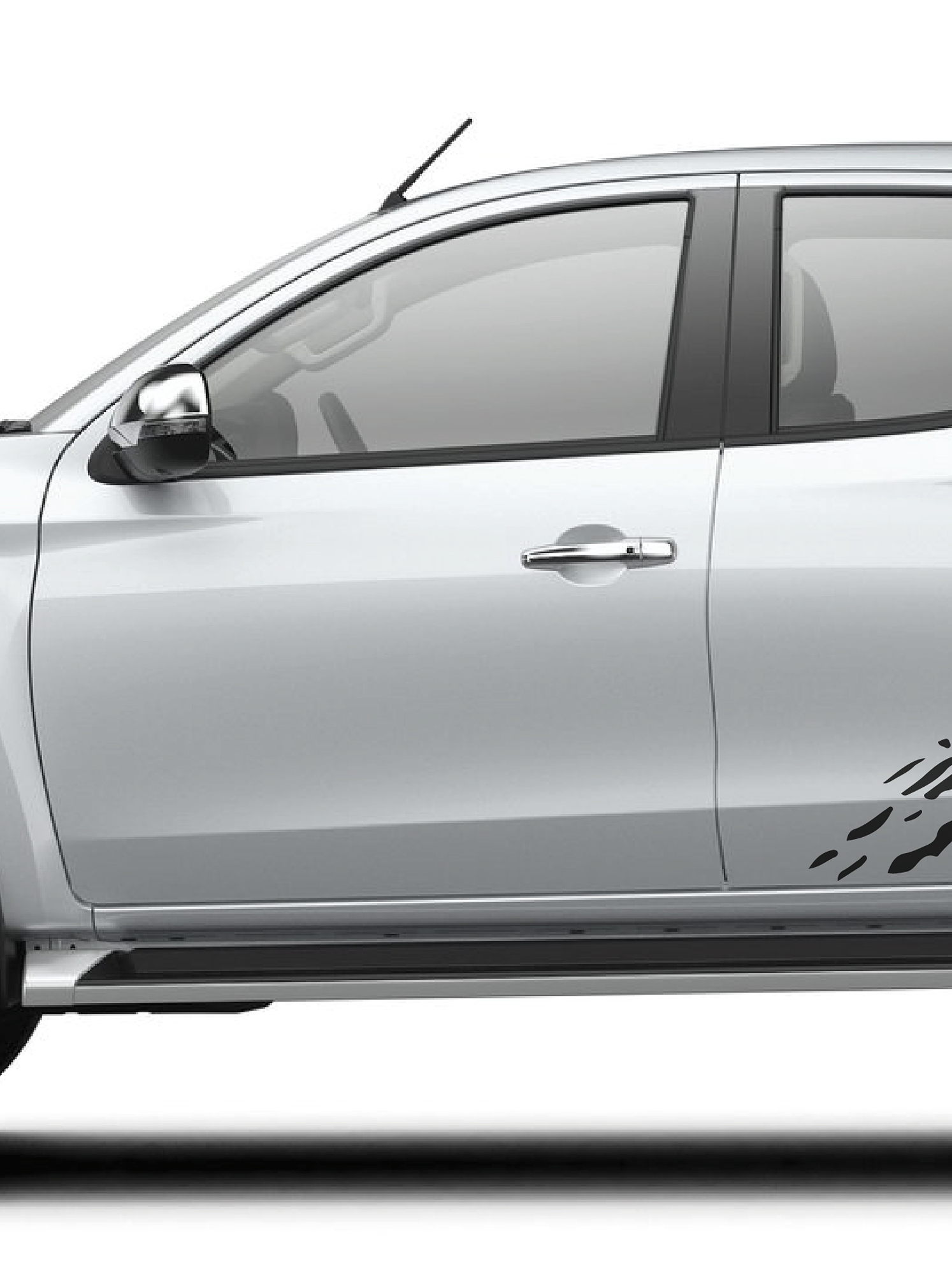 Sticker barro splash para pickup y camionetas 4x4 2