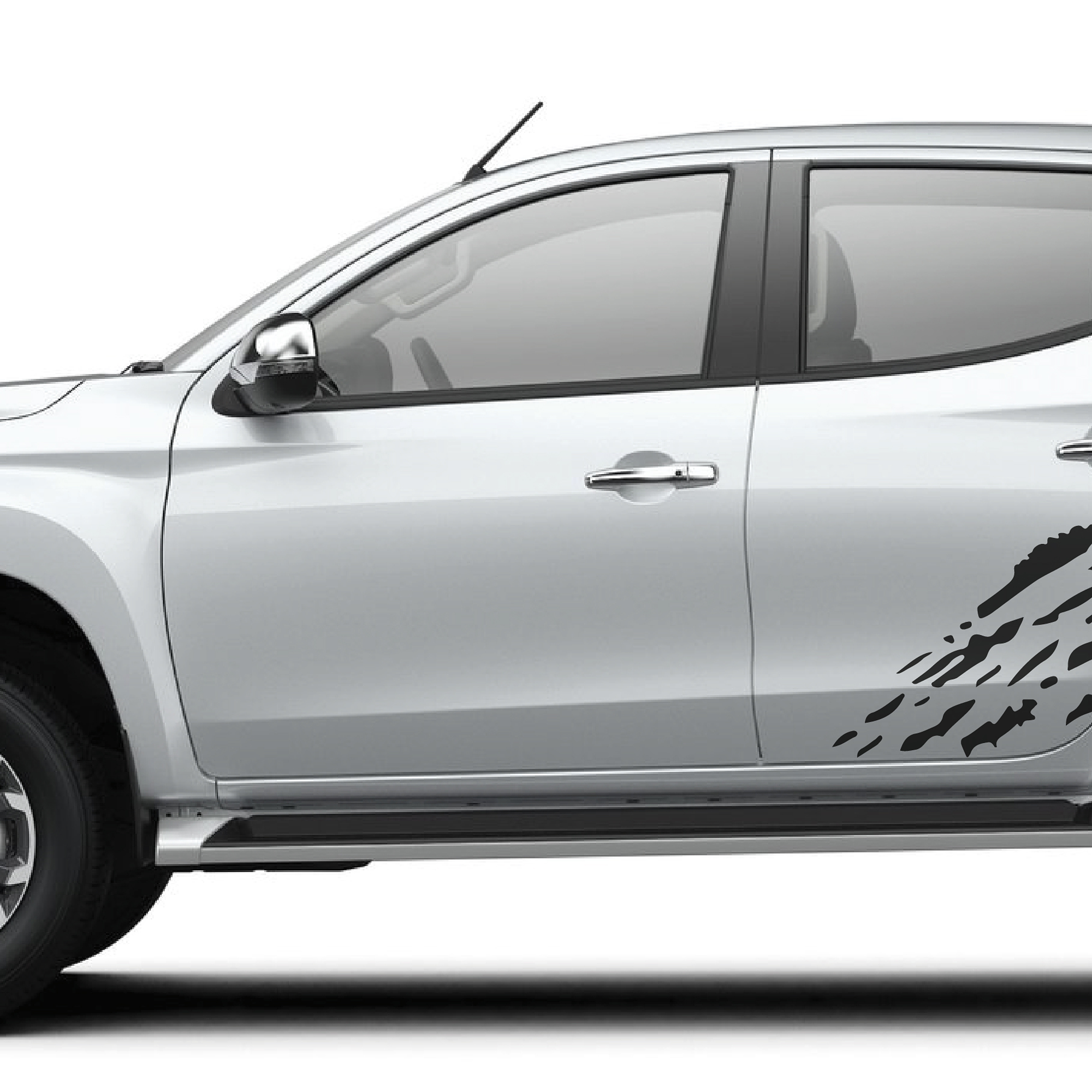 Sticker barro splash para pickup y camionetas 4x4 2