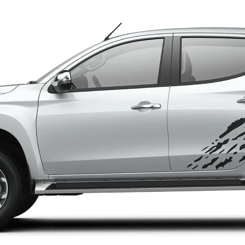 Sticker barro splash para pickup y camionetas 4x4 2