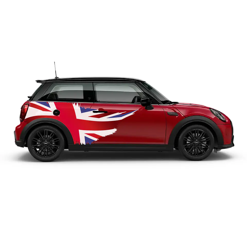 Kit de gráficos bandera británica para mini cooper 4