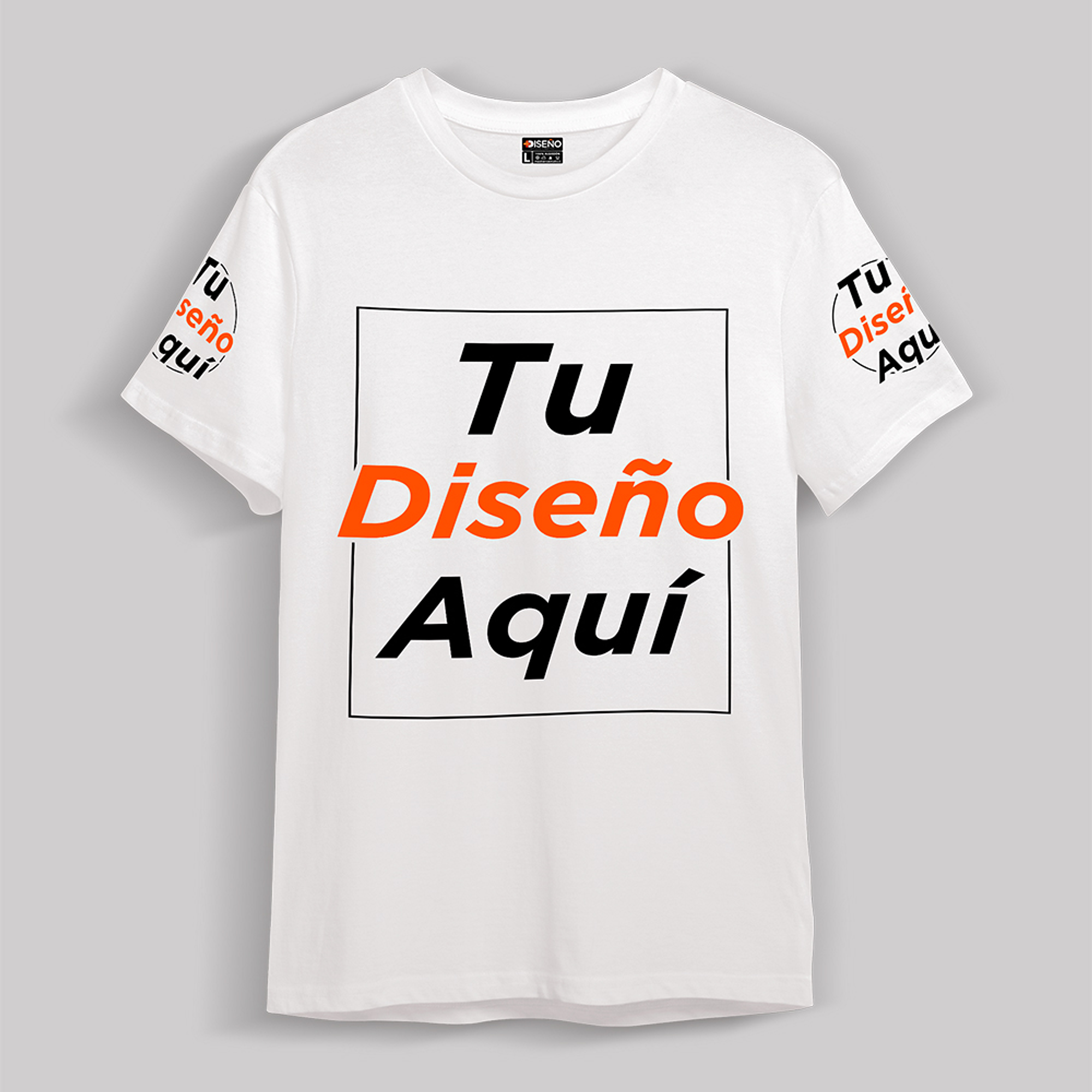 Polera Unisex con estampado Personalizado 100% Algodón  1