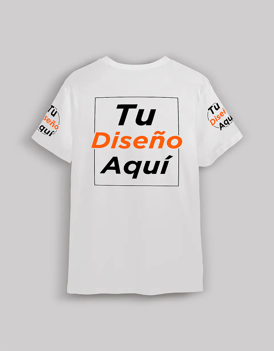 Polera Unisex con estampado 100% Algodón  2