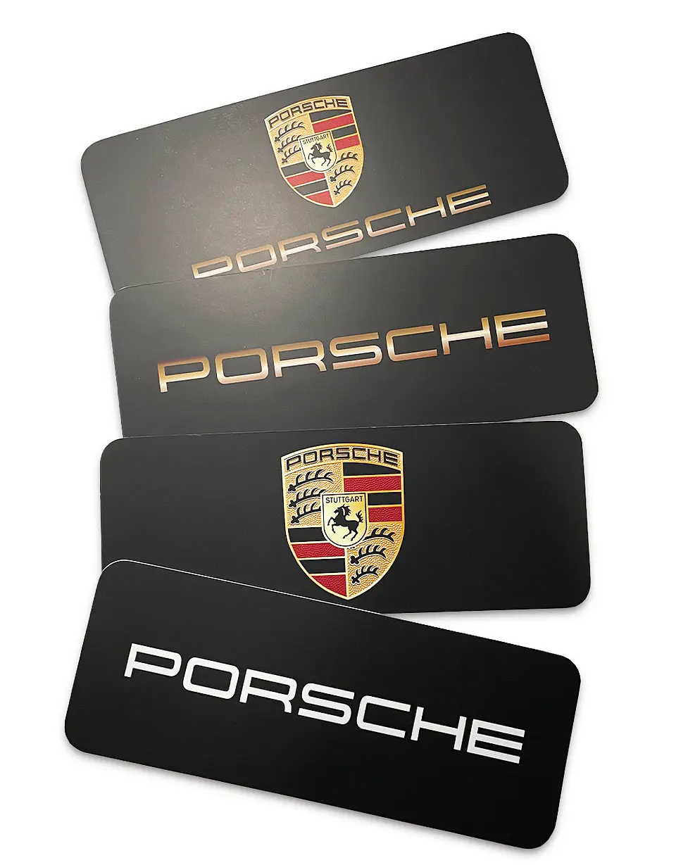 Cubre Patente borde redondeado kit de 6 unidades personalizados 7