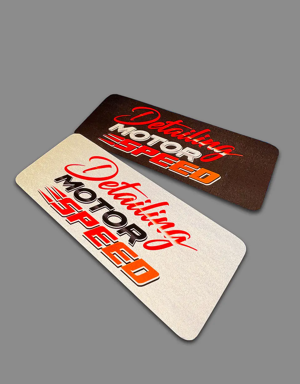 Cubre Patente en vinilo Reflectante para Autos kit 4 unid 8