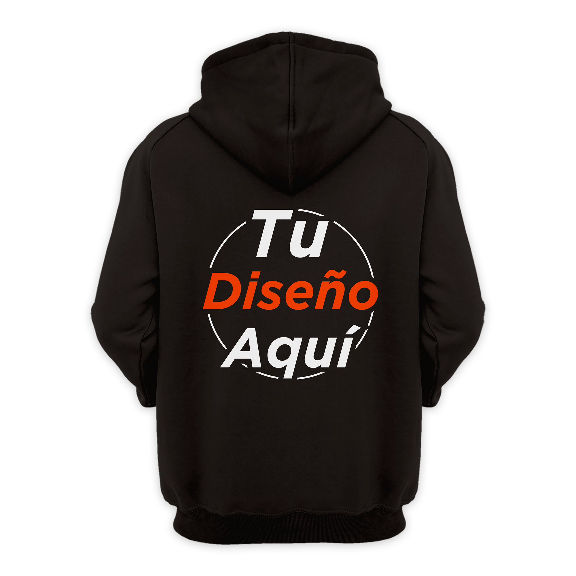 Poleron Canguro Con Capucha Estampado Personalizado  2