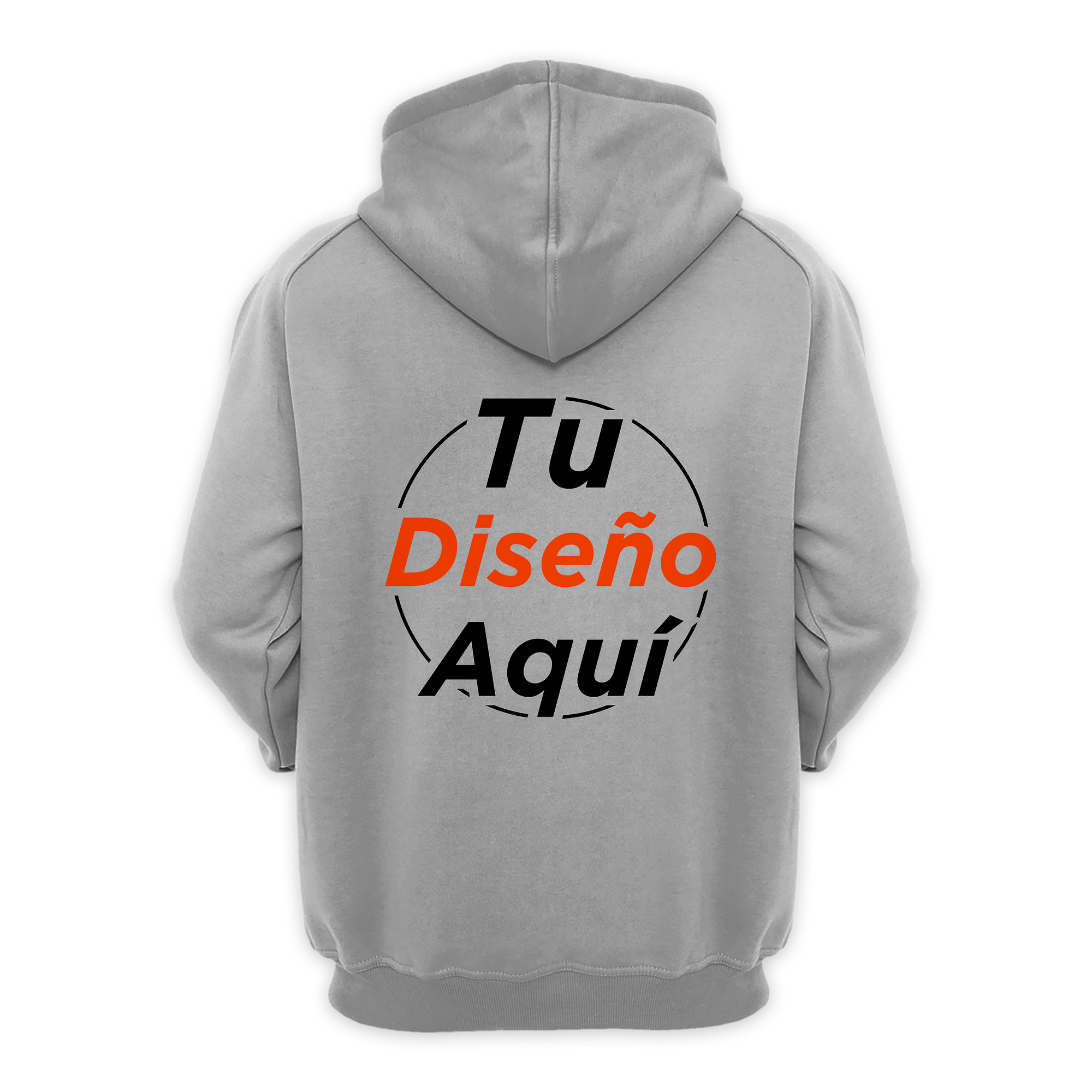 Poleron Canguro Con Capucha Estampado Personalizado  4