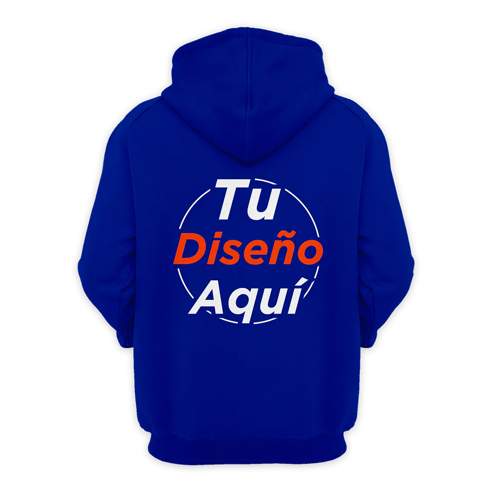 Poleron Canguro Con Capucha Estampado Personalizado  12