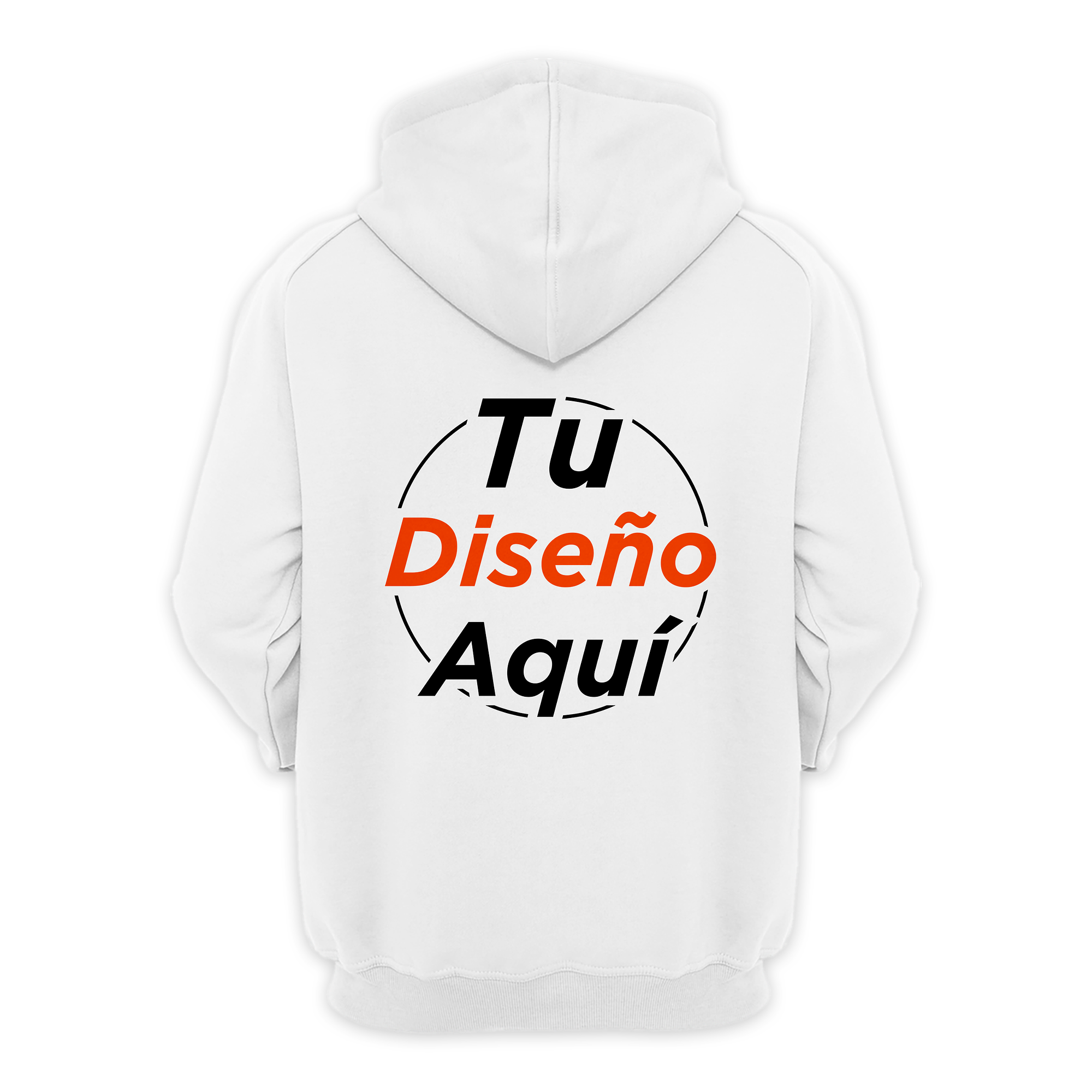 Poleron Canguro Con Capucha Estampado Personalizado  8