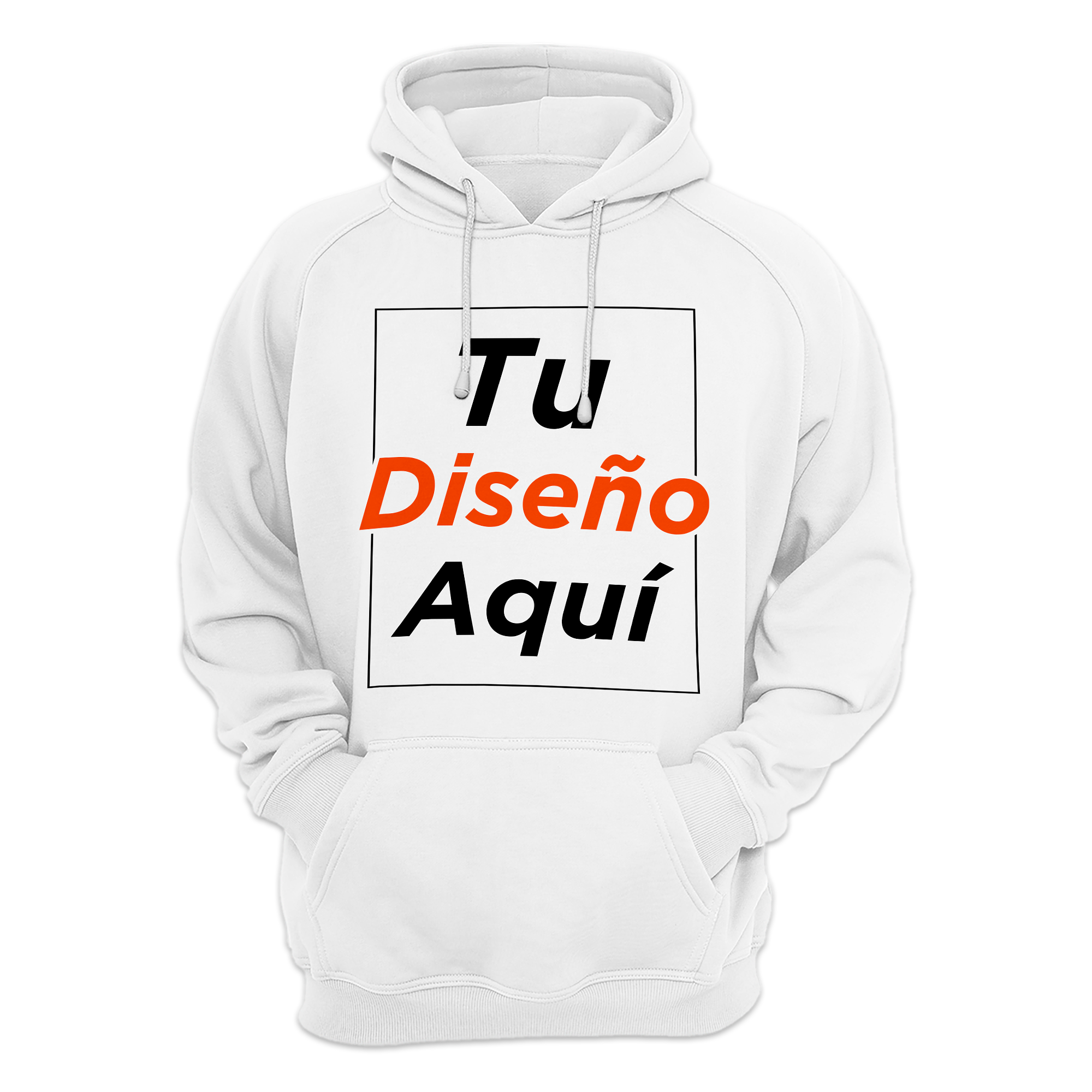 Poleron Canguro Con Capucha Estampado Personalizado  9