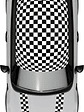 Kit de gráficos techo y franjas capot para mini cooper  - thumbnail 5