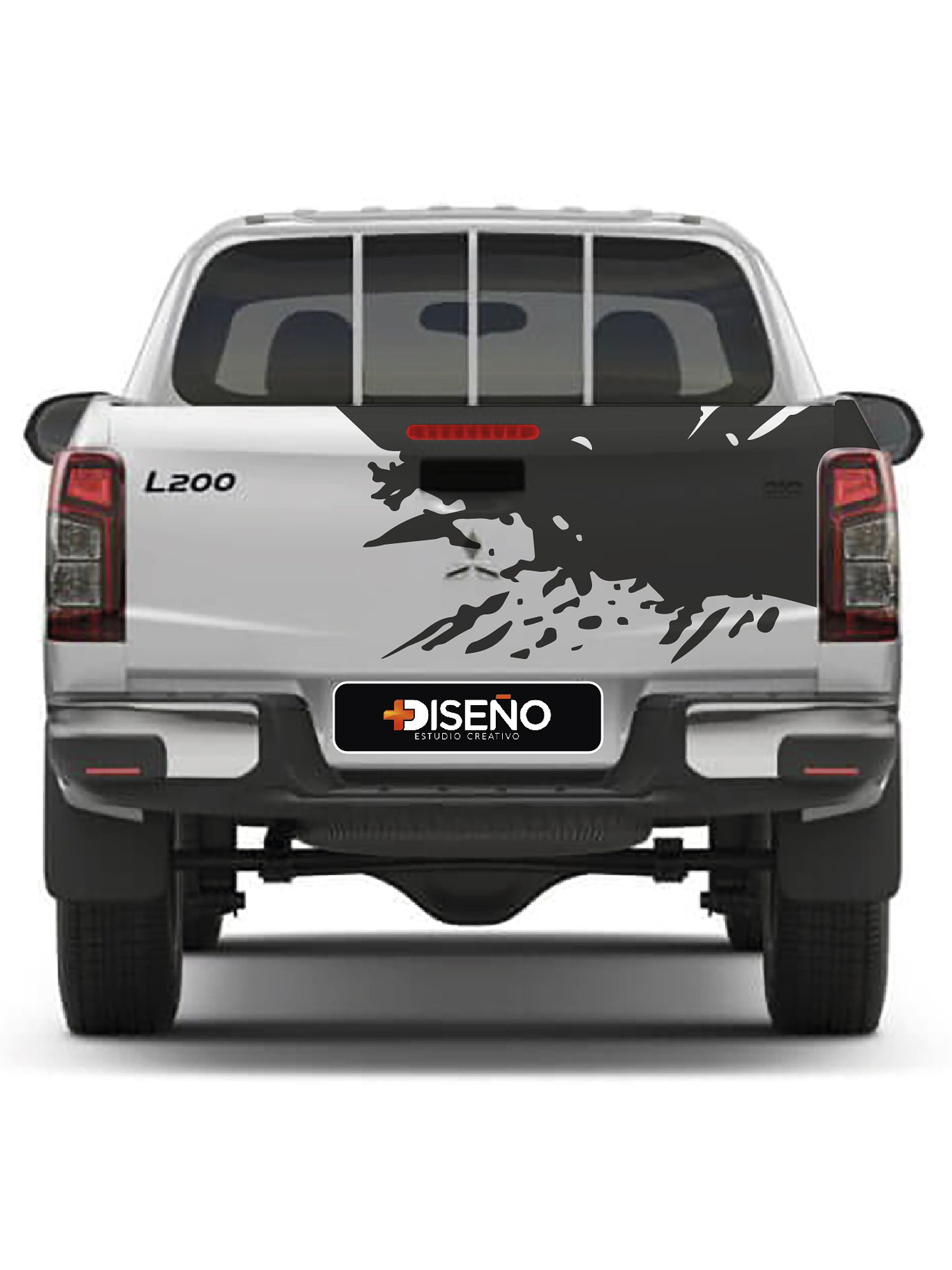 Sticker barro splash para pickup y camionetas 4x4 5