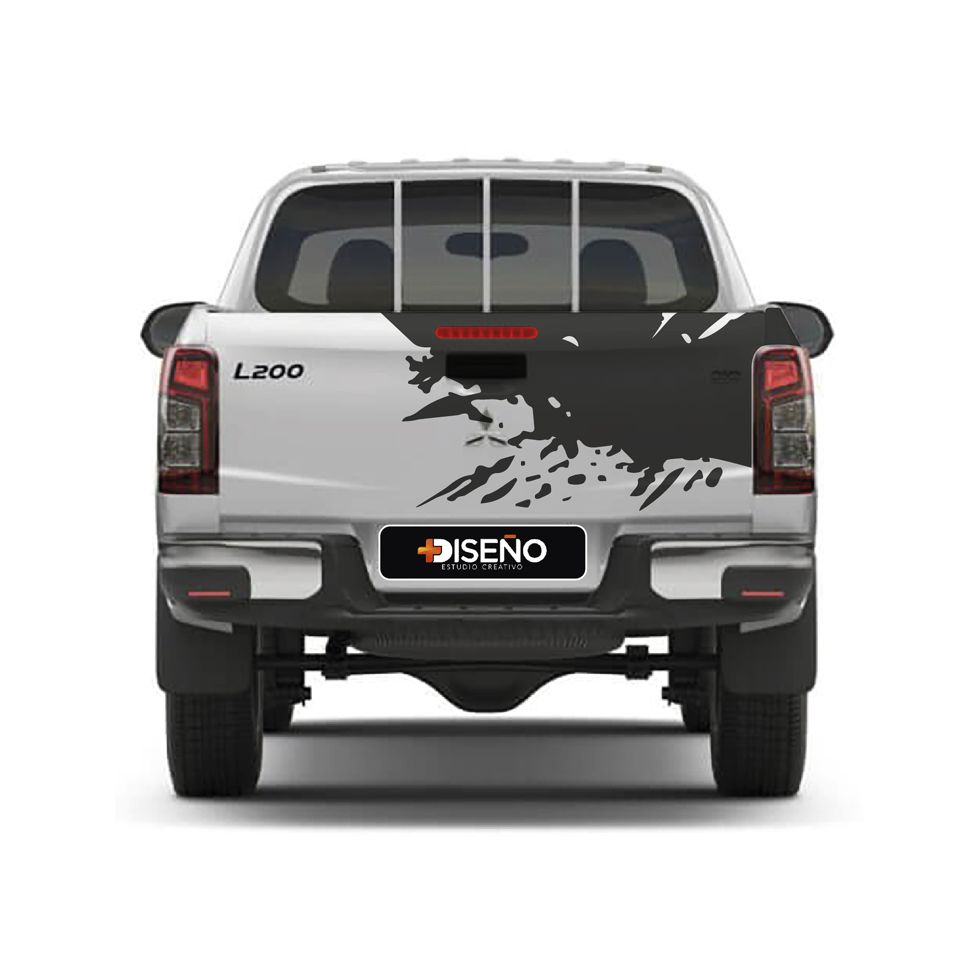 Sticker barro splash para pickup y camionetas 4x4 5