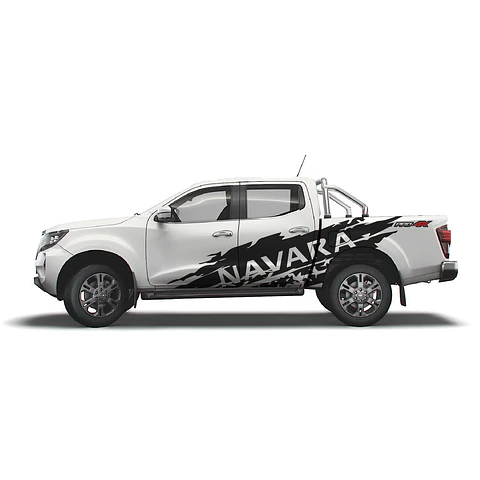 Sticker barro fango splash para nissan navara camionetas 4x4