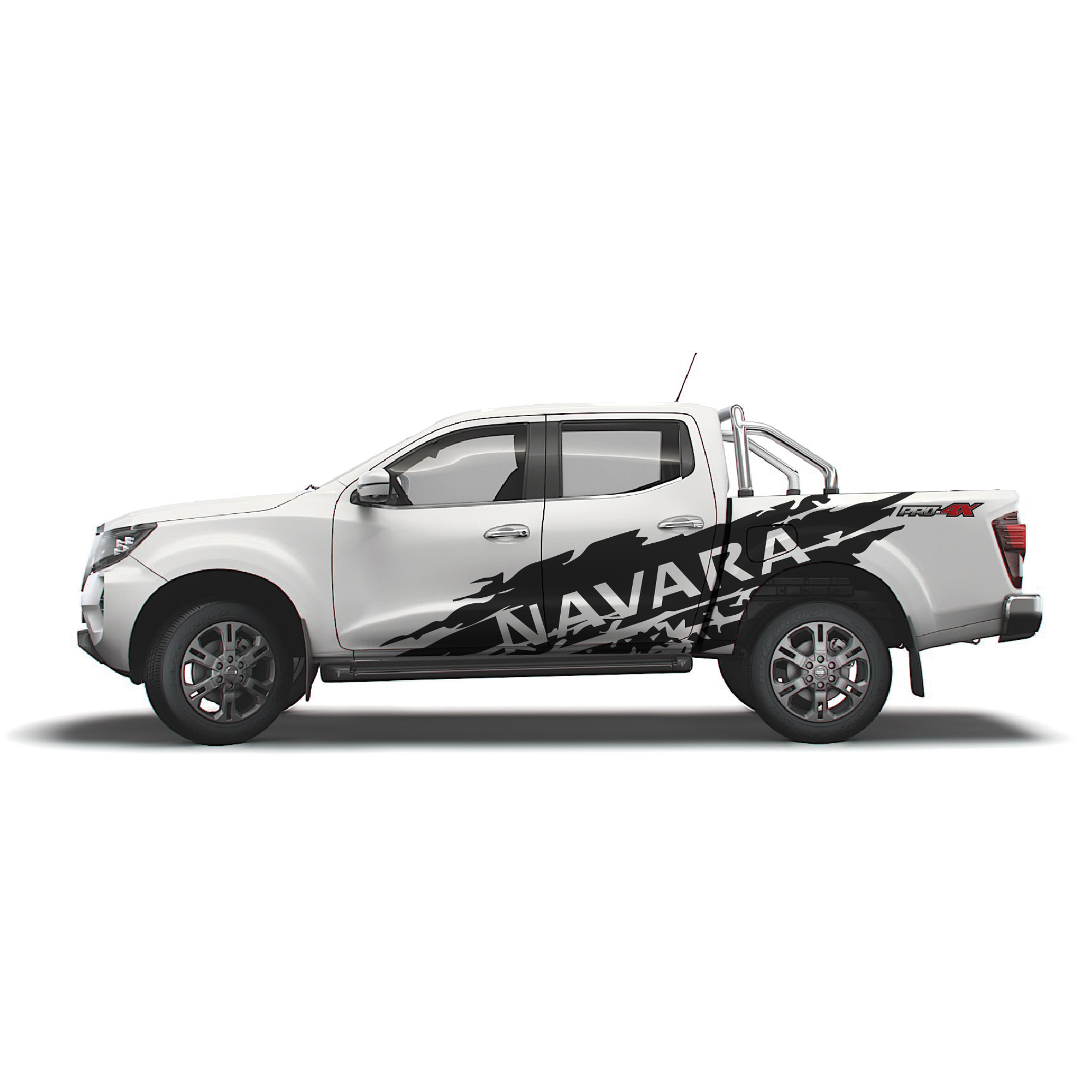 Sticker barro fango splash para nissan navara camionetas 4x4 1