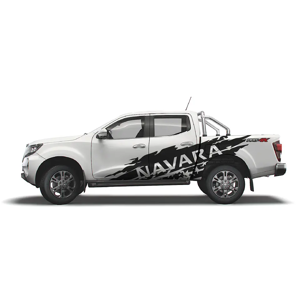 Sticker barro fango splash para nissan navara camionetas 4x4 1