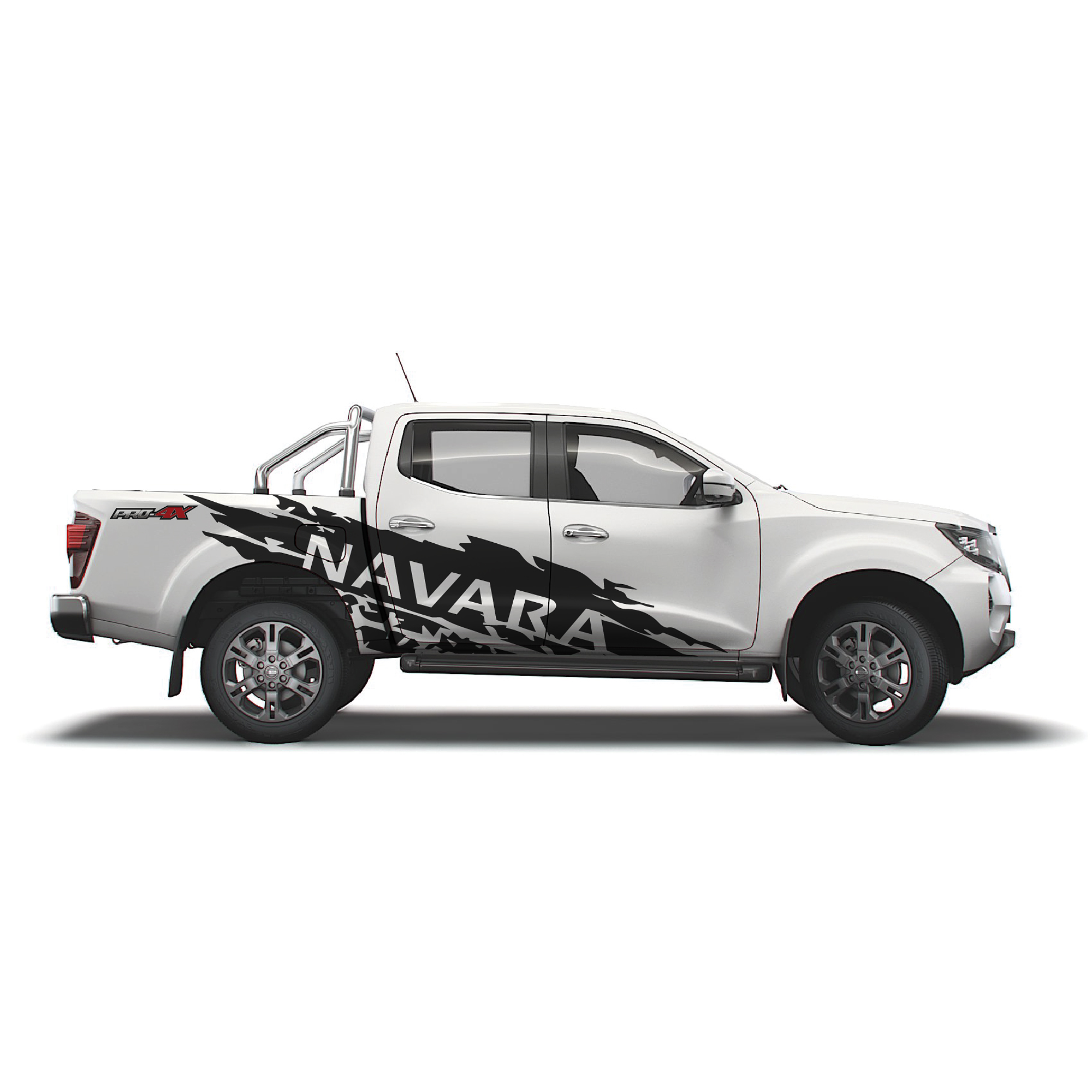 Sticker barro fango splash para nissan navara camionetas 4x4 2