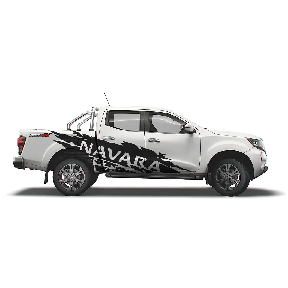 Sticker barro fango splash para nissan navara camionetas 4x4 2