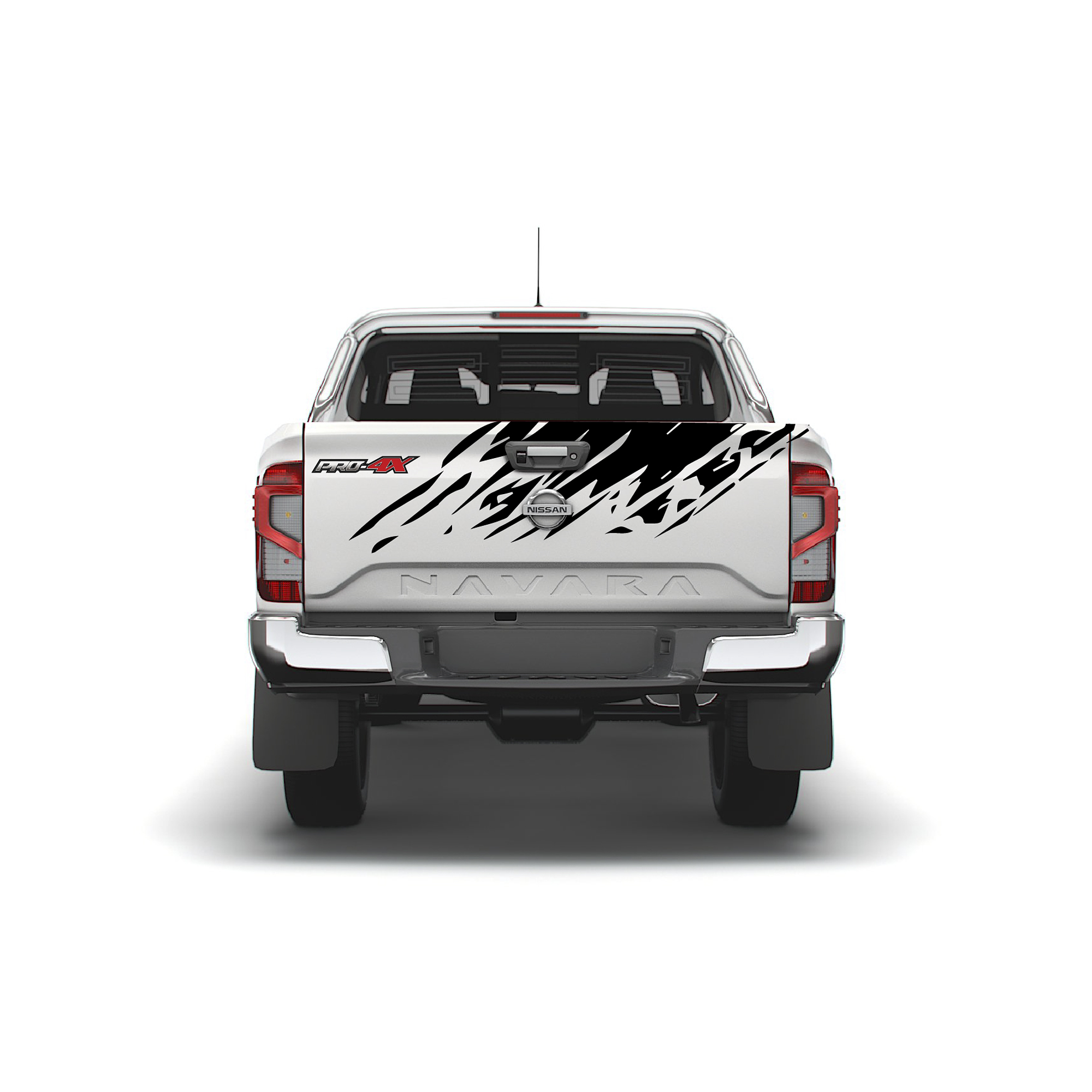 Sticker barro fango splash para nissan navara camionetas 4x4 3