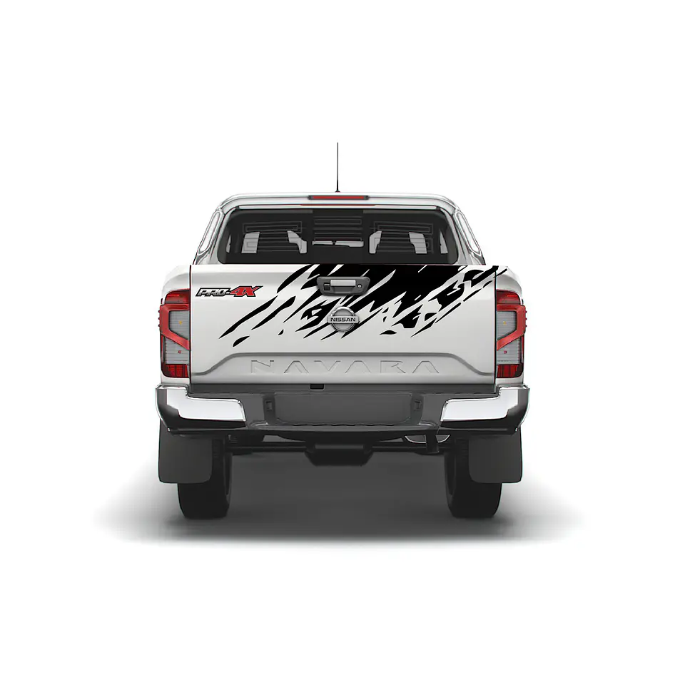 Sticker barro fango splash para nissan navara camionetas 4x4 3