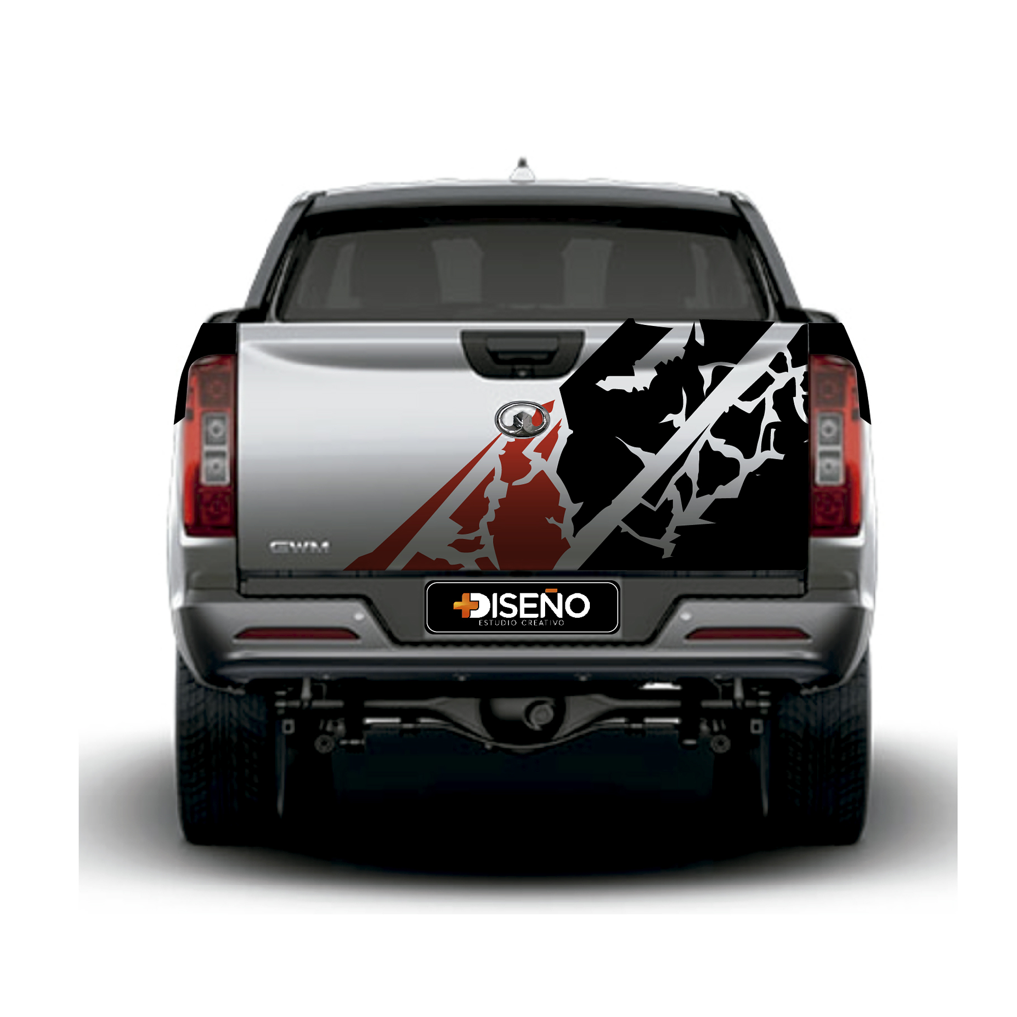 Sticker barro fango splash para Grand Well Power camionetas 4x4 2