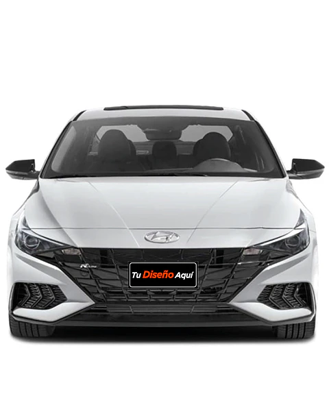 Cubre Patente kit de 2 unidades rectangular  personalizado