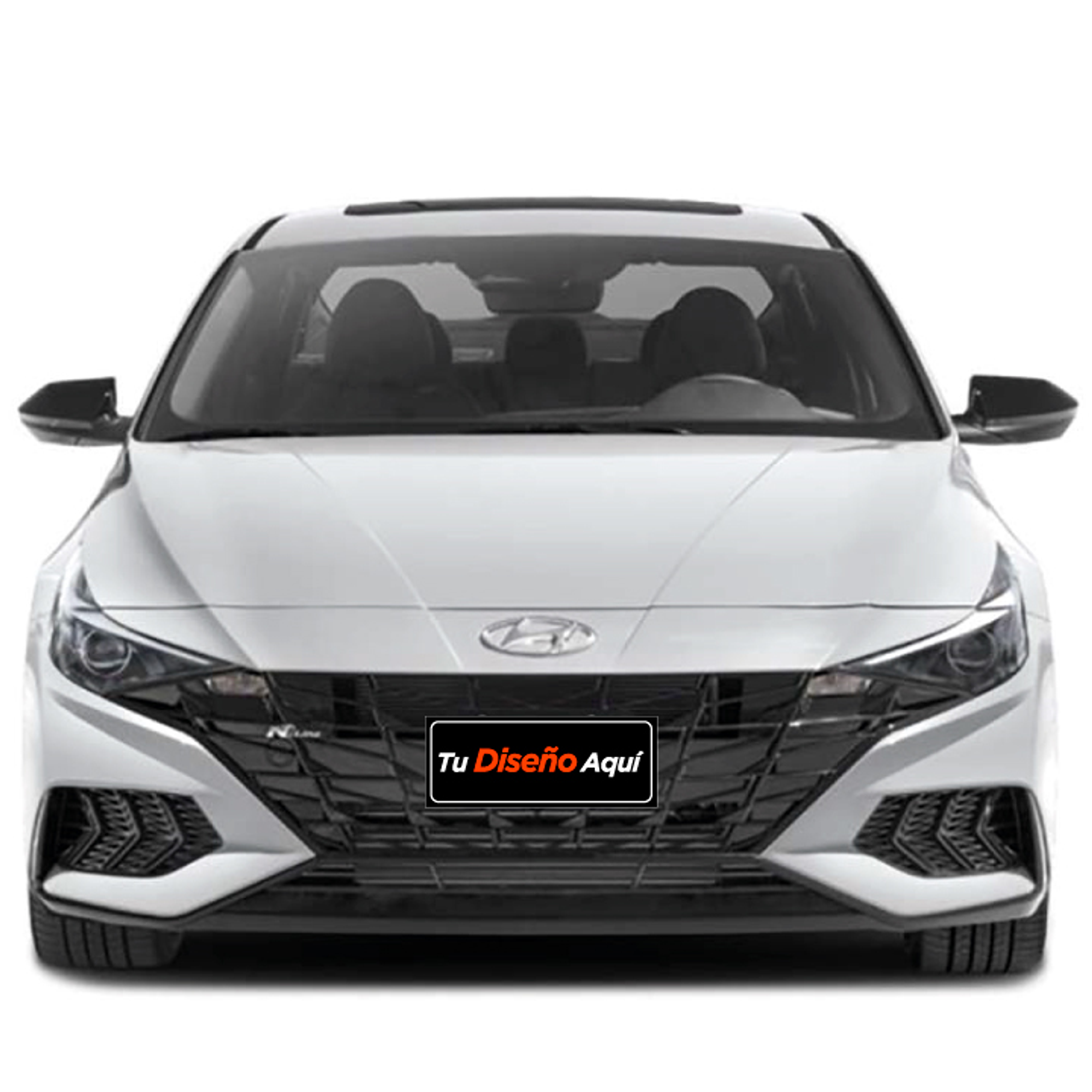 Cubre Patente rectangular  personalizado kit de 2 unidades 1