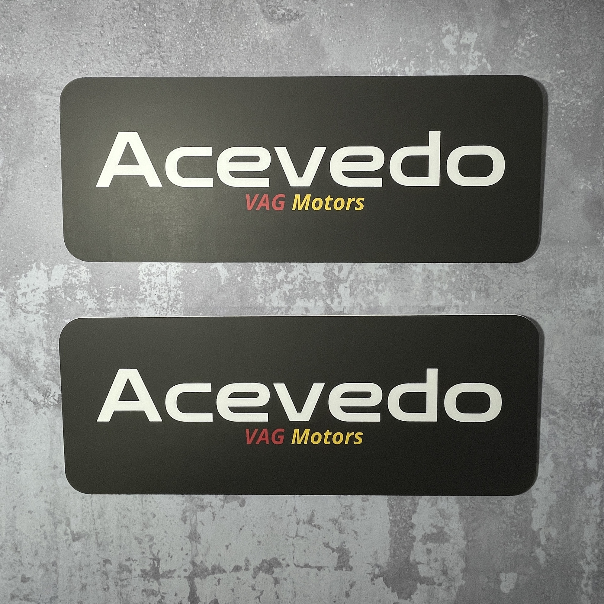 Cubre Patente borde redondeado kit de 6 unidades personalizados 11