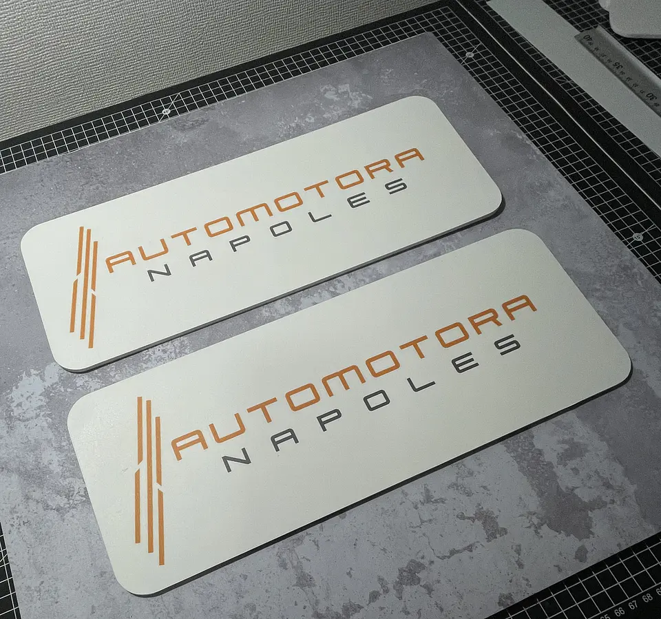 Cubre Patente borde redondeado kit de 6 unidades personalizados 12