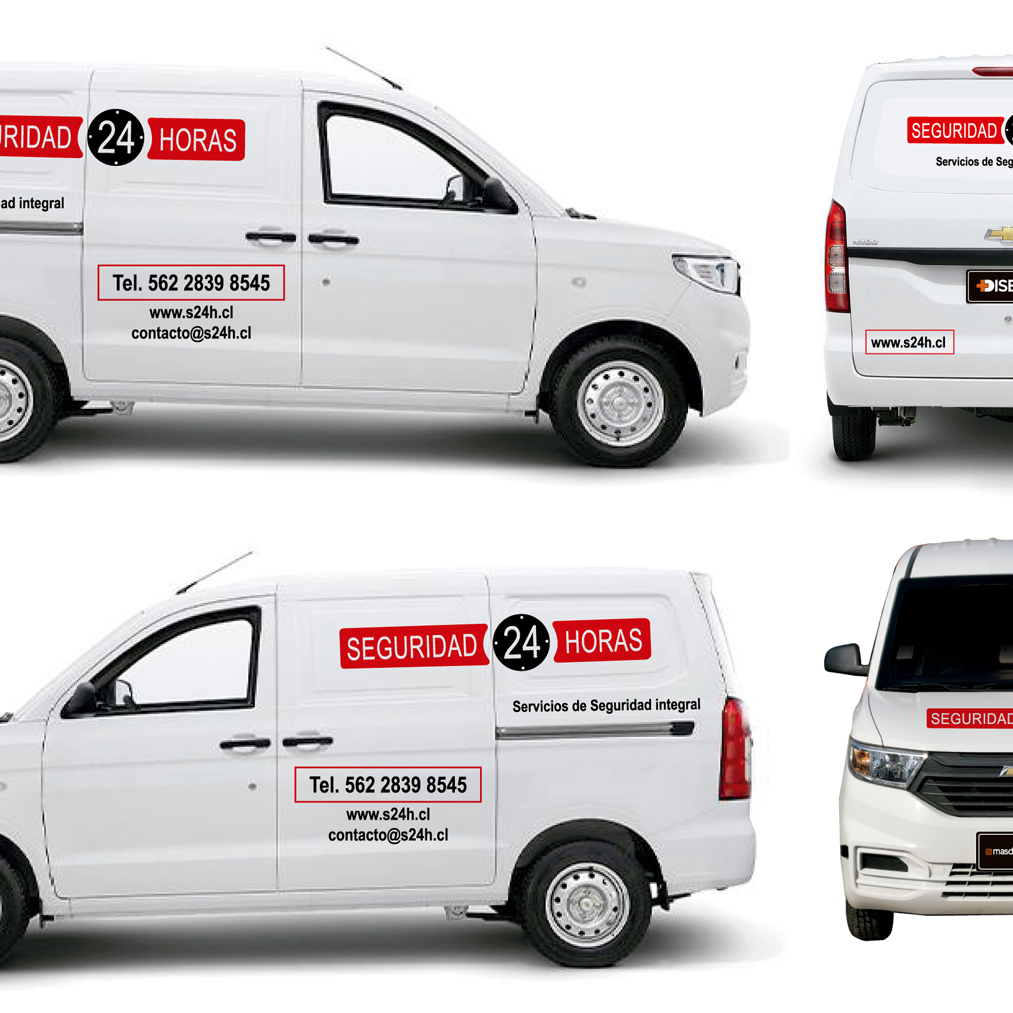 Branding Vehicular Básico personalizado para Furgones  3