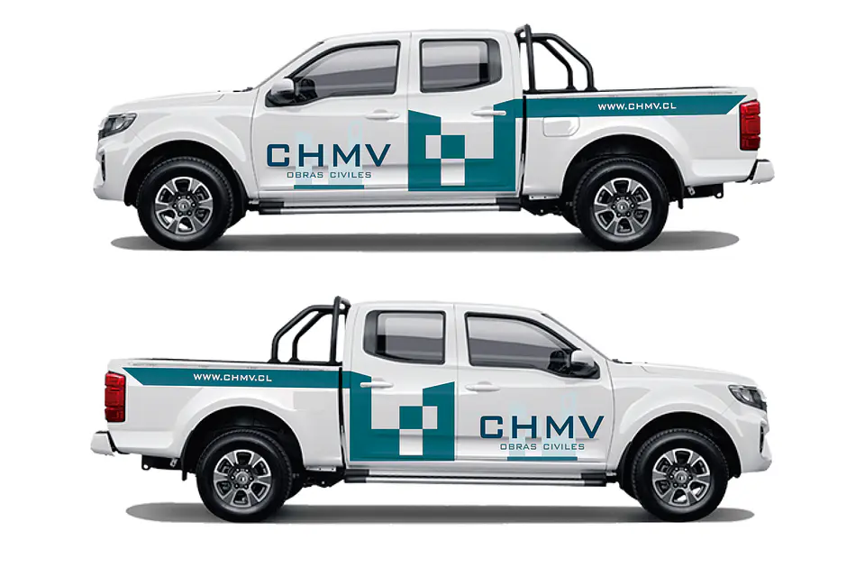 Branding Vehicular Básico personalizado para camionetas 4x4 4