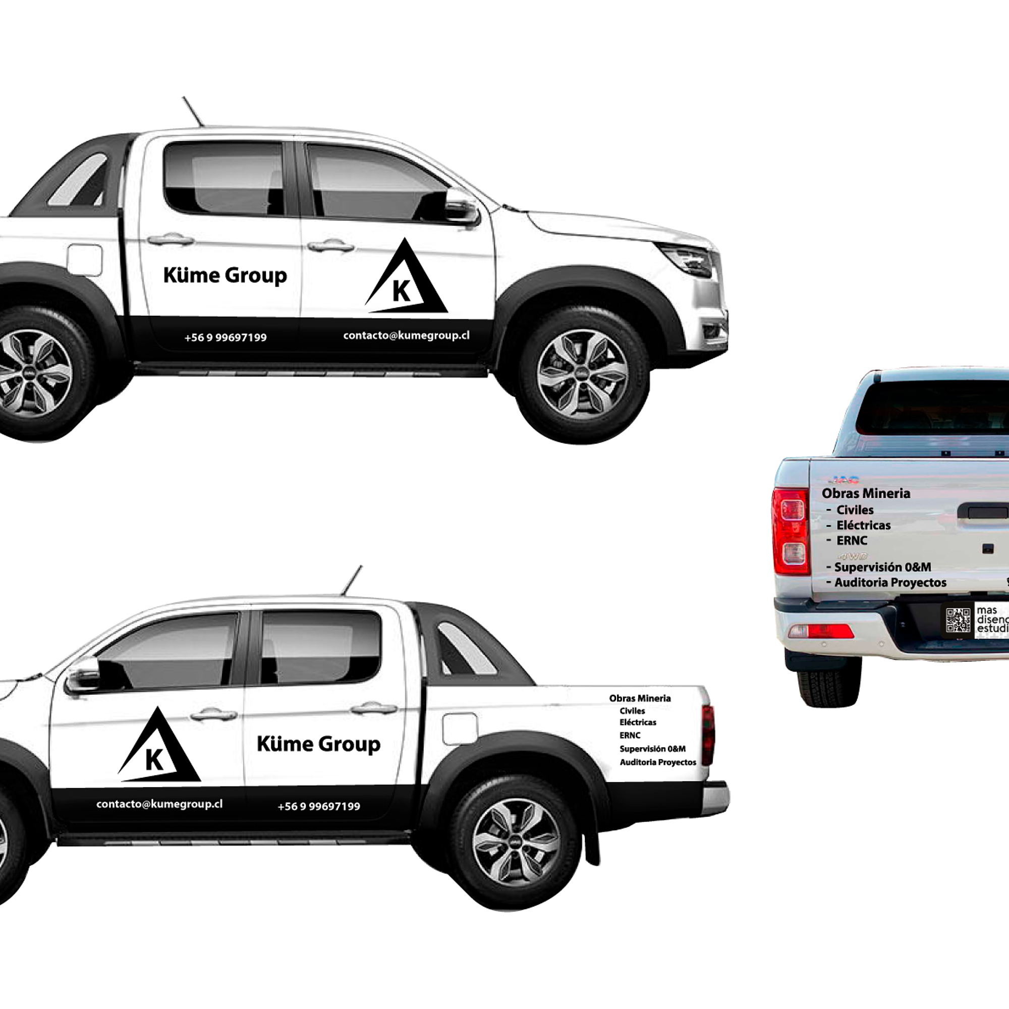 Branding Vehicular Básico personalizado para camionetas 4x4 10