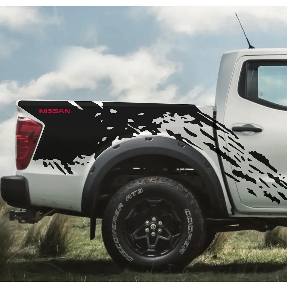 Sticker de barro para pickup de camionetas Nissan Navara 2