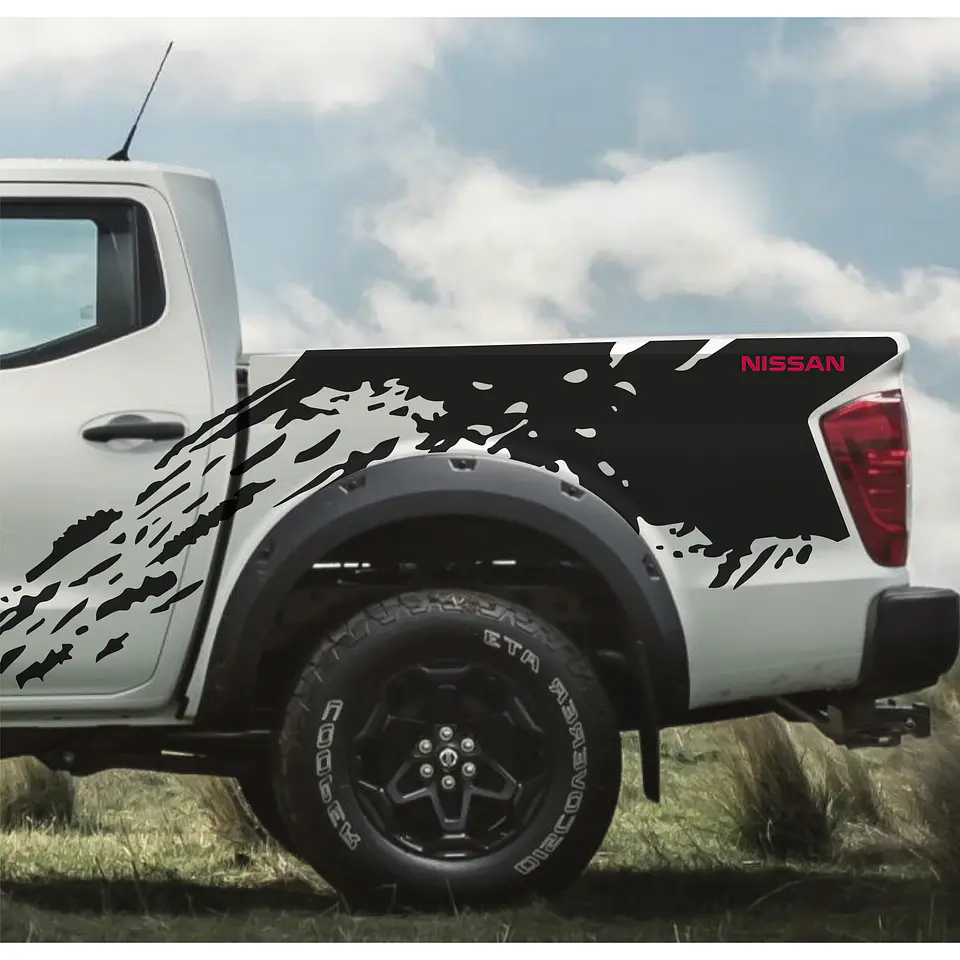 Sticker de barro para pickup de camionetas Nissan Navara 3