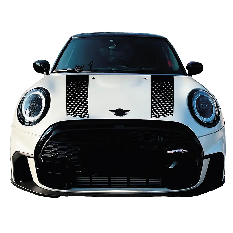 Franjas deportivas de capot para mini cooper 2