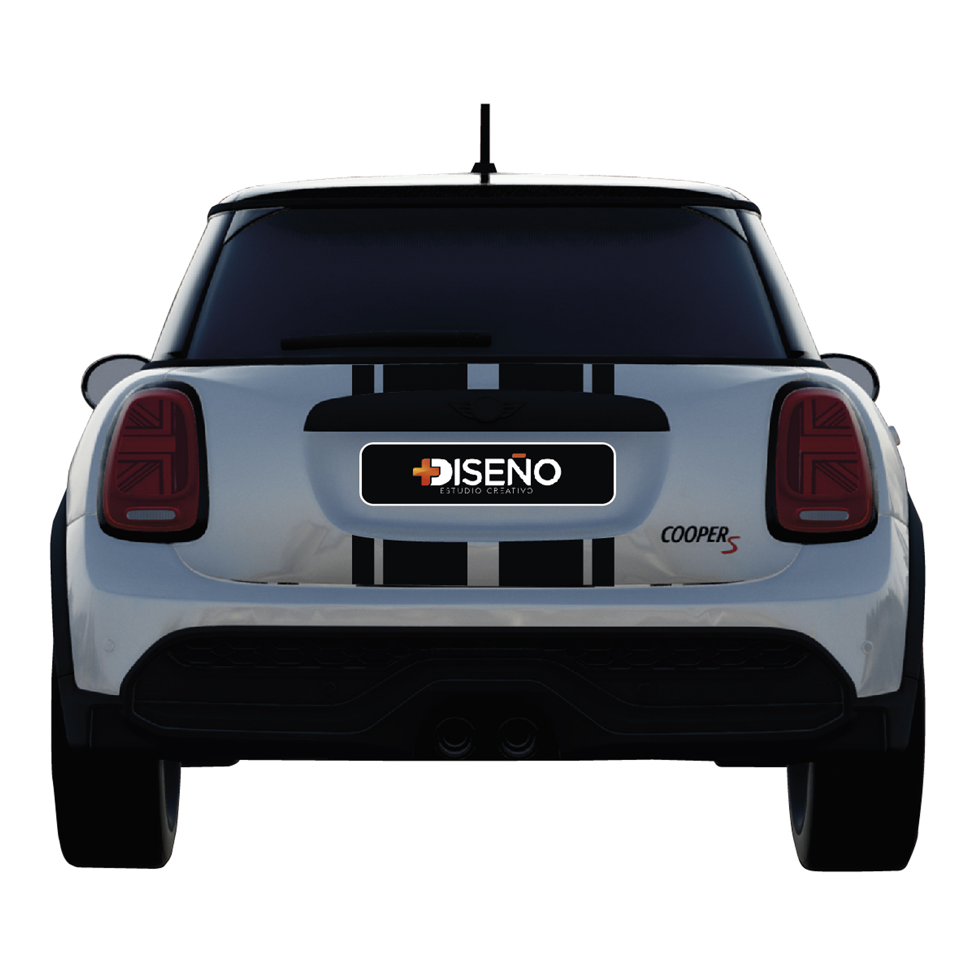 Kit de franjas deportivas para mini cooper 5