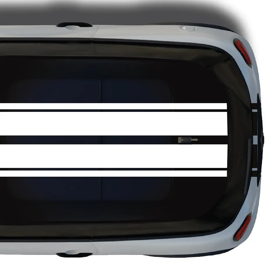 Kit de franjas deportivas para mini cooper 4