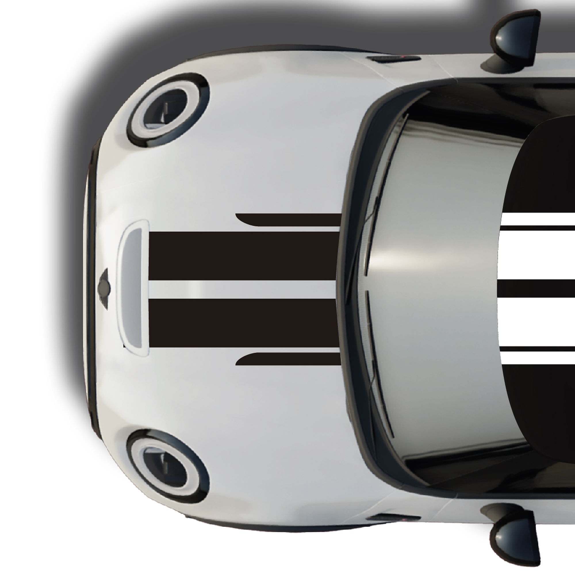 Kit de franjas deportivas para mini cooper 3