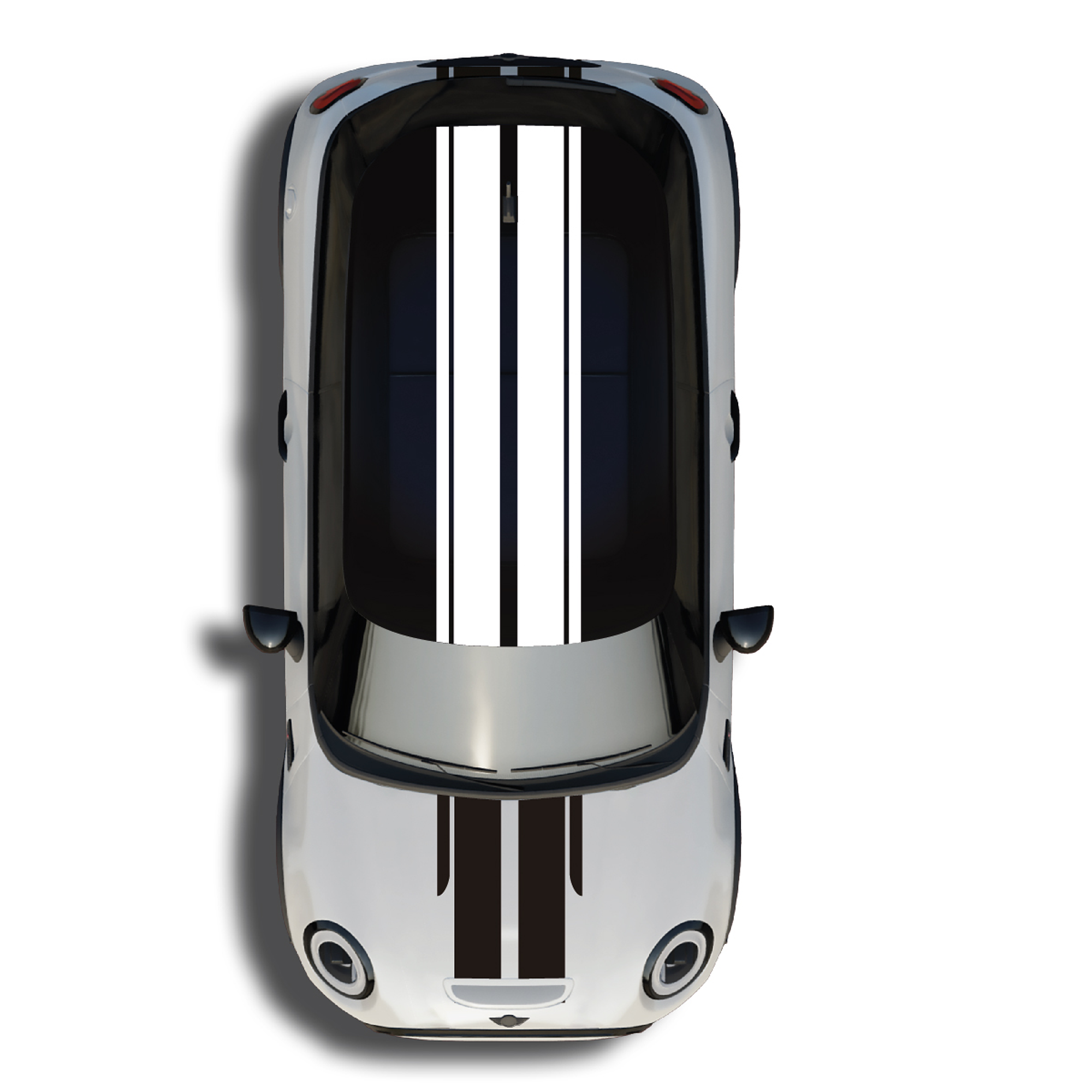 Kit de franjas deportivas para mini cooper 2