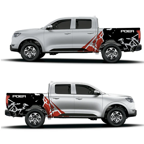 Sticker barro  para camionetas 4x4