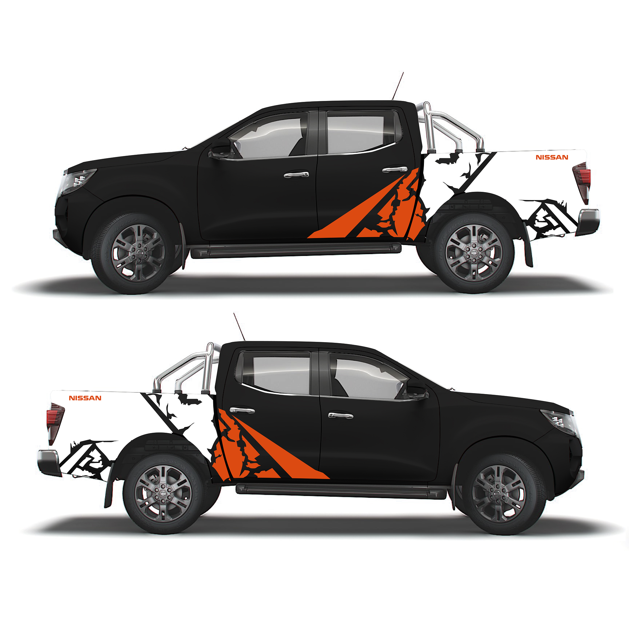 Sticker barro  para camionetas 4x4 1