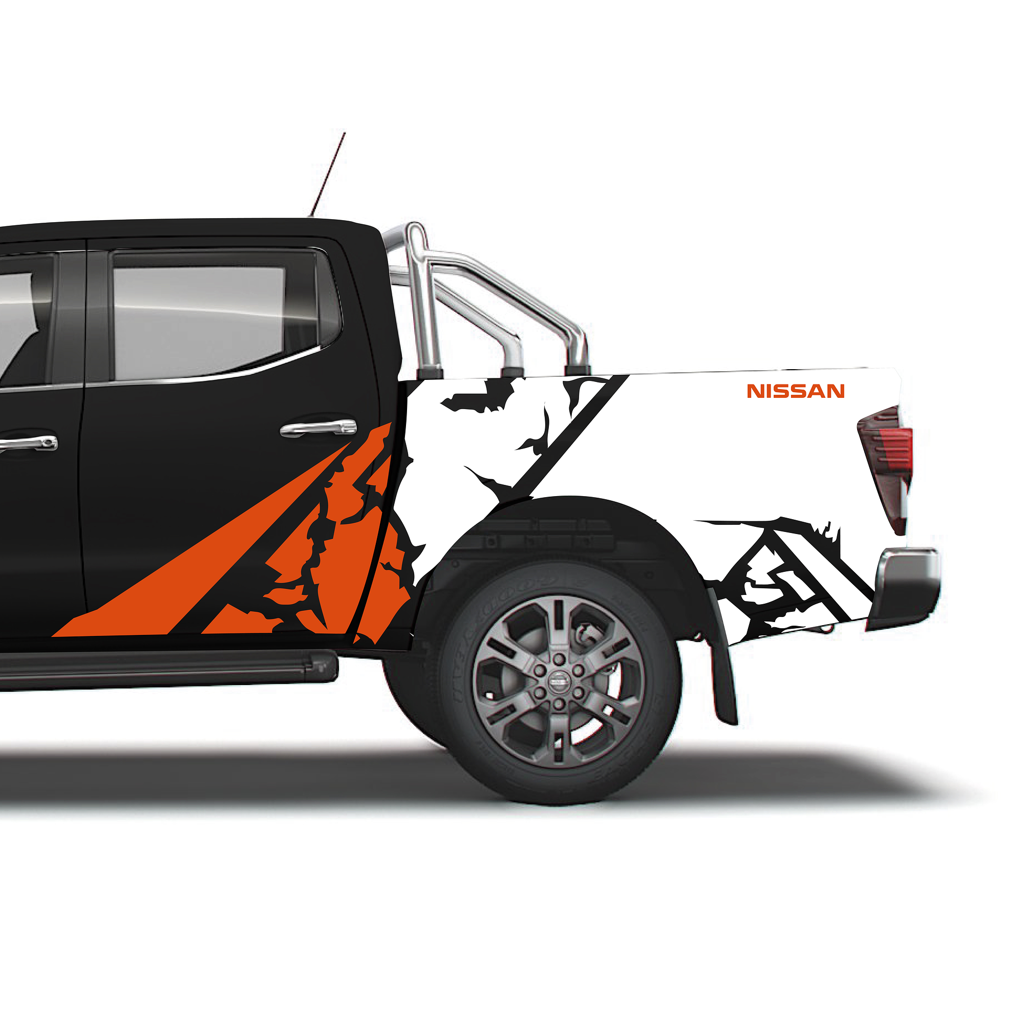 Sticker barro  para camionetas 4x4 2