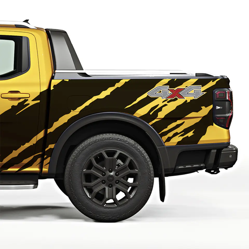 gráfica barro splash para camionetas 4x4  2