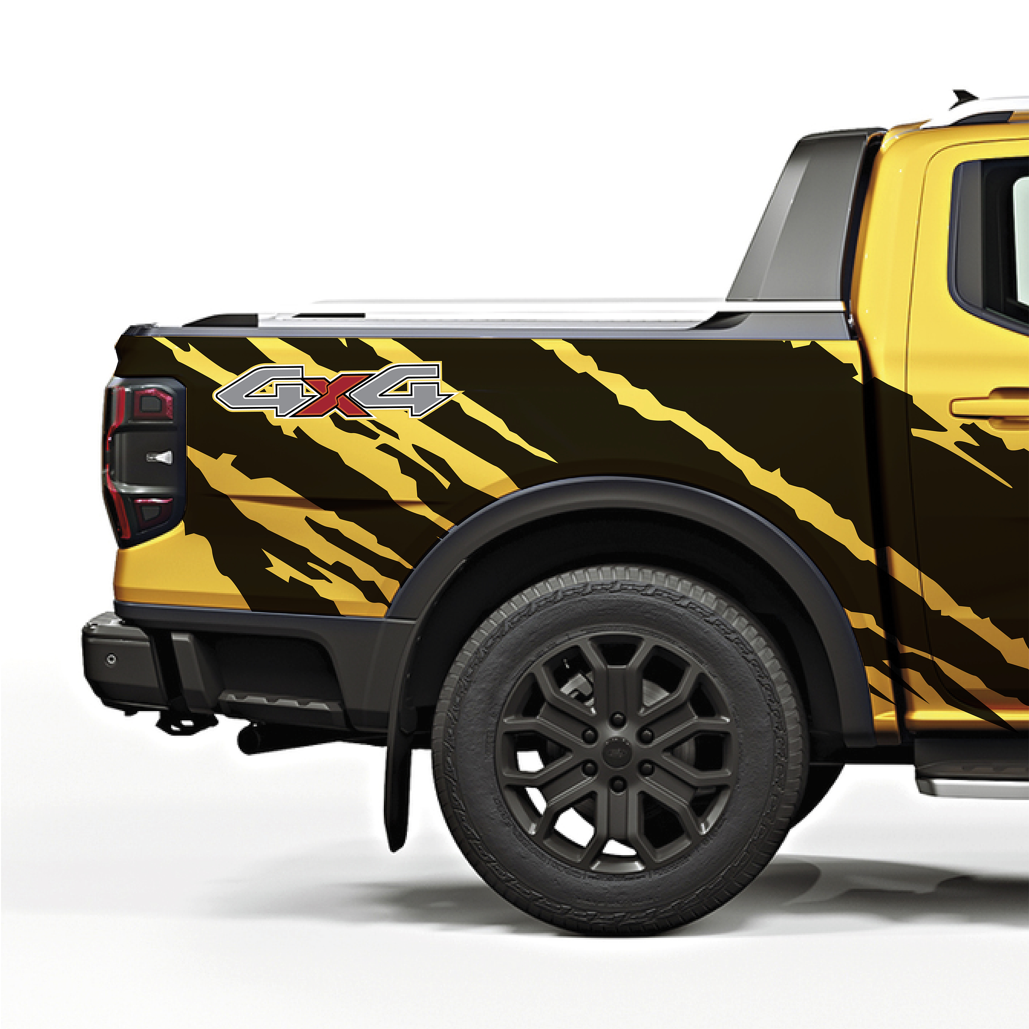 gráfica barro splash para camionetas 4x4  4