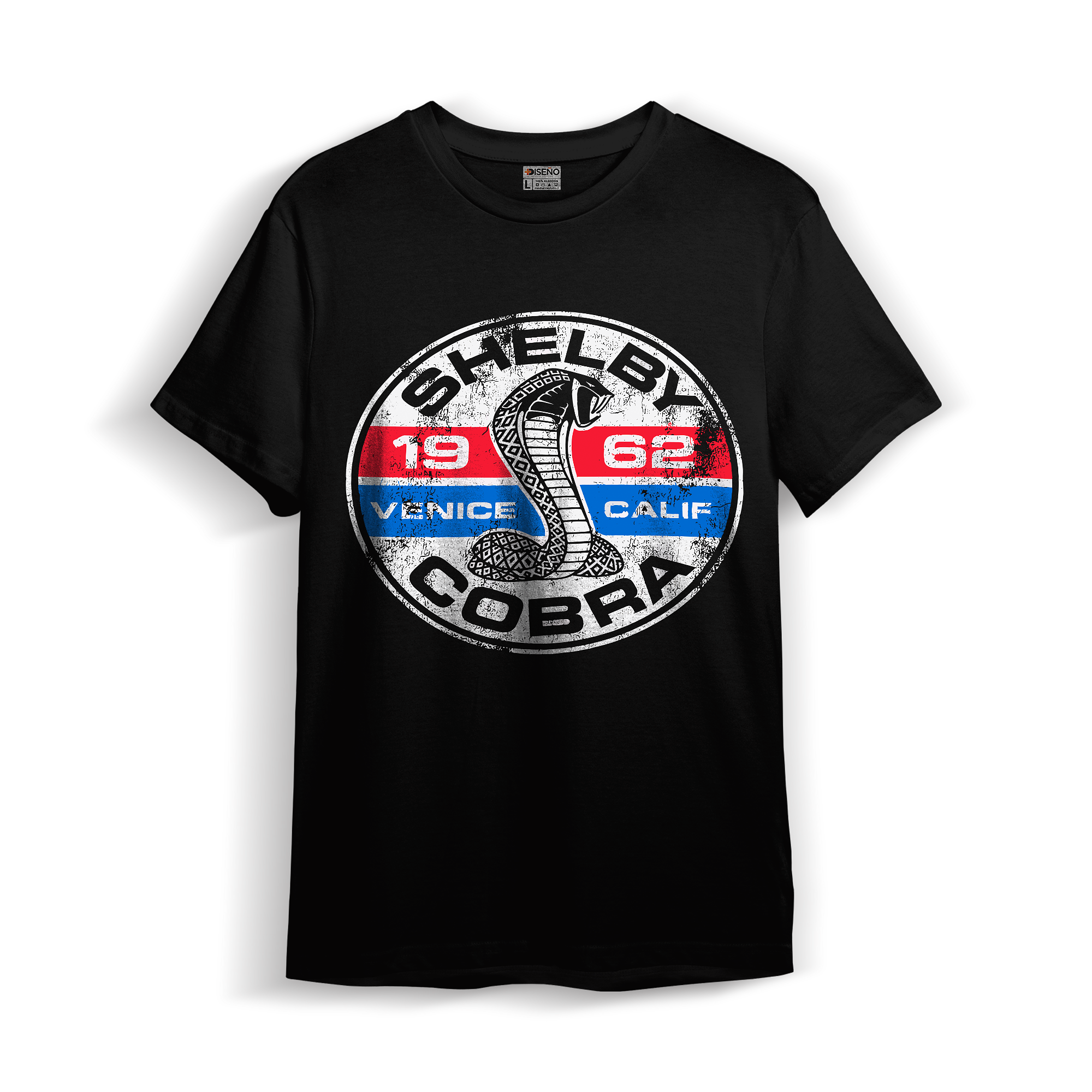 Polera Shelby Cobra retro 3