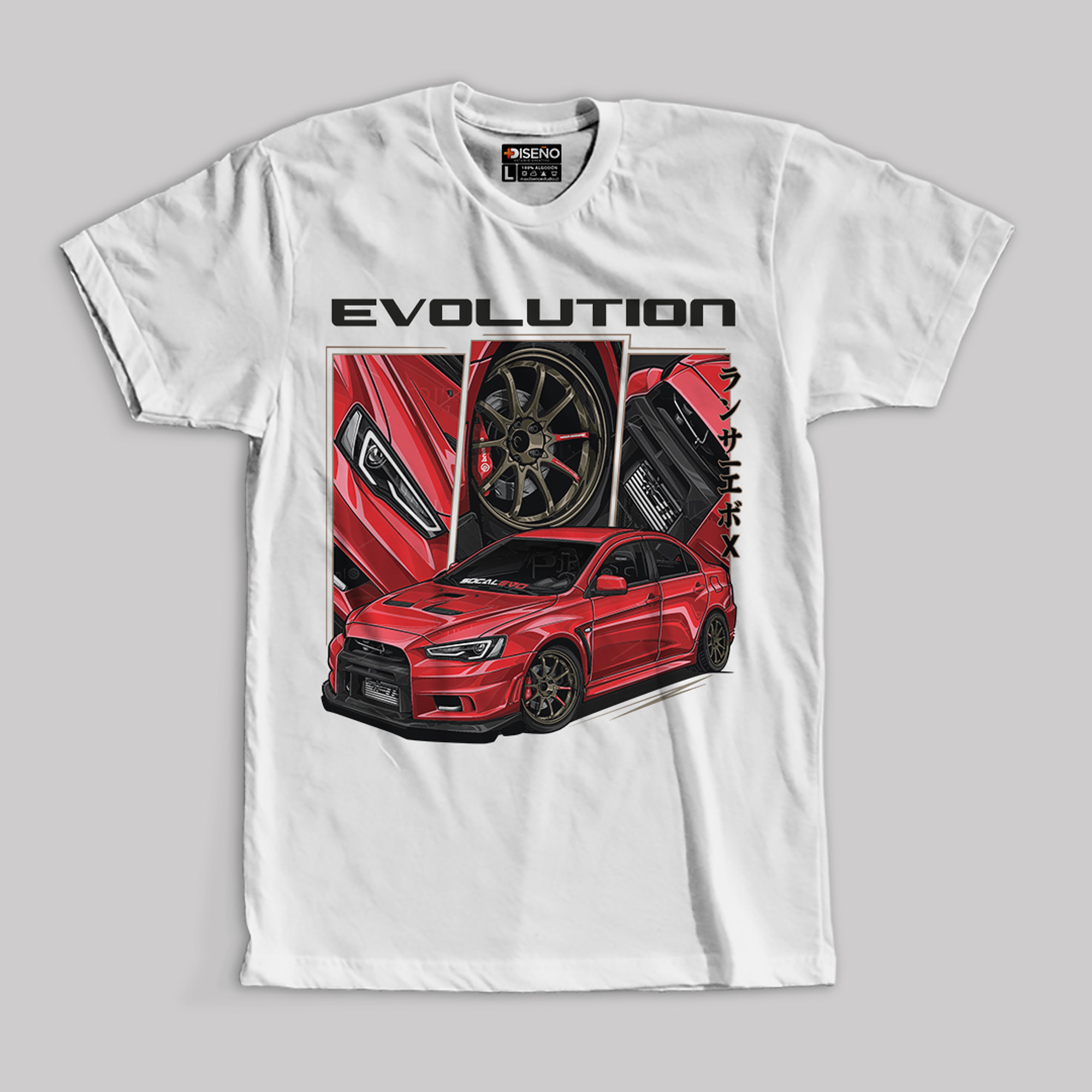 Polera Evolution tunning car 1